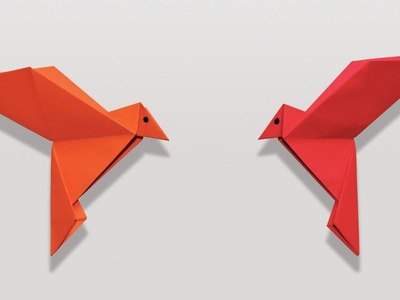 How to make paper bird | Origami Bird Making