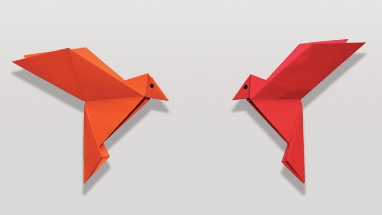 How to make paper bird | Origami Bird Making