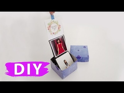 How to make Photo box for birthday surprise - arttory crafts