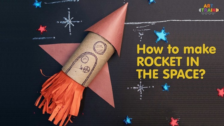How to make Rocket with Toilet Roll