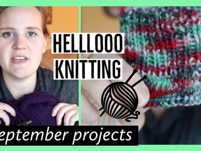 KNITTING AWAY- Monthly Making Update