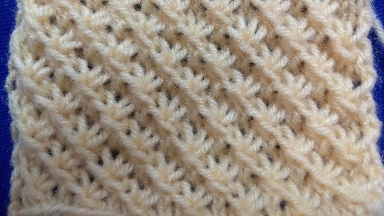 New Easy Knitting Pattern Wonderfull (English Subtitles) आसान  बुनाई