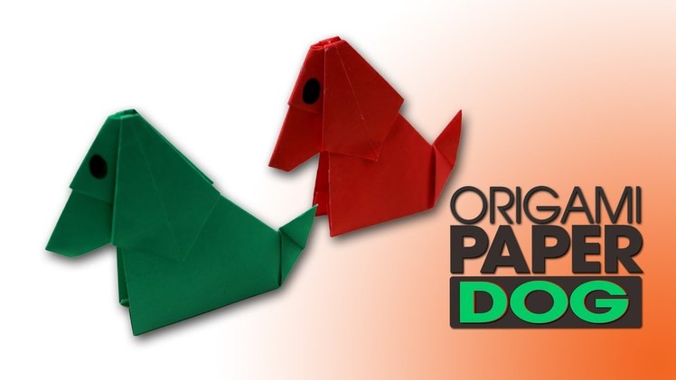 Origami Paper Dog Step By Step | Popular Craft | How To Make A Paper Dog Easy For Kids
