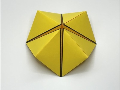 Origami Transforming Flexahedron Easy Simple & Fun - A to Z DIY ORIGAMI PAPER CRAFT