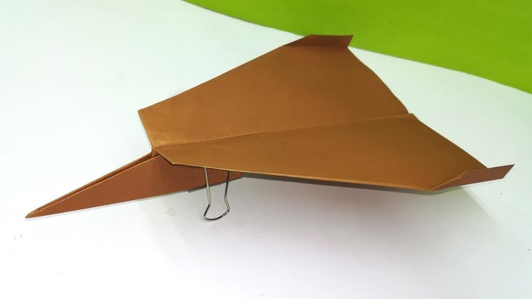 Paper Airplanes That Fly Far | Origami Plane Make very Easy - Diy - Paper Crafts