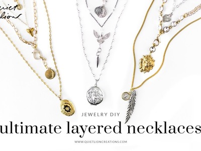 The ULTIMATE Layered Necklace #DIY