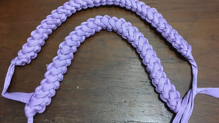 Tutorial ke 31 - Crochet Handle Bag with T yarn