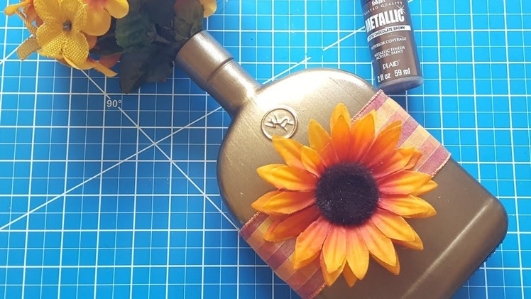 Upcycled Bottle | DIY Fall Crafts