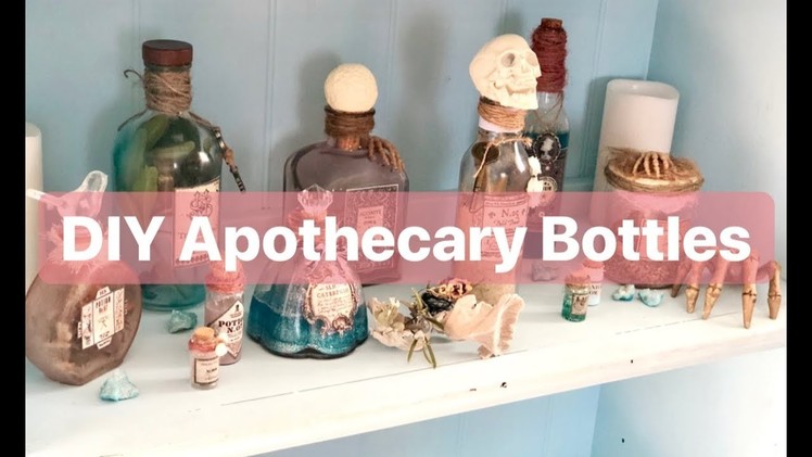 100 days of Katoween Day 35: DIY Apothecary Witchy Potions ????????????