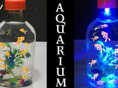 Aquarium From Bottle | How to make aquarium with bottle 360 DIY