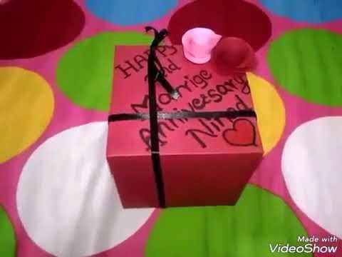 Best surprise for husband|Gift box husband|explosion box|diy gift