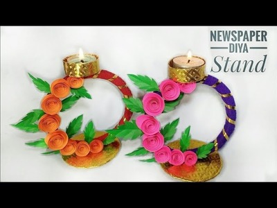 Candle Holder | Diwali Special Craft | Diwali Decoration Ideas | DIY | Diwali Diya | Punekar Sneha