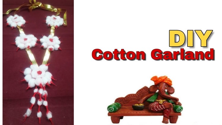 Cotton Garland DIY | Ganesh Chaturthi Special 2018 | DIY | Art n Creations