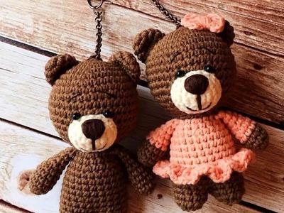 Crochet teddy bear free amigurumi pattern