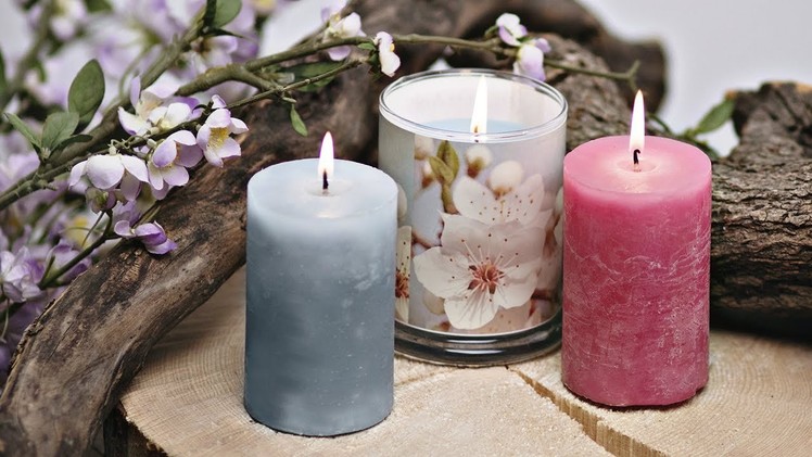 Decorative Candles | Wonderful DIY Candle Ideas