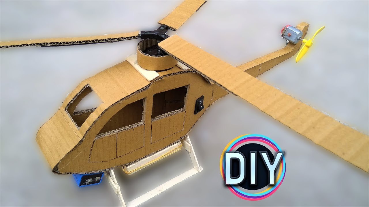 How To Make A Homemade Flying Helicopter