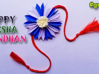 DIY Flower Rakhi | Flower Rakhi Bracelet for Raksha Bandhan | Crafts Ideas for Kids