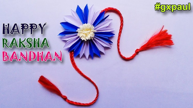 DIY Flower Rakhi | Flower Rakhi Bracelet for Raksha Bandhan | Crafts Ideas for Kids