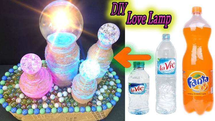 DIY Love Lamps from Glass Sphere and plastic bottle – Easy to make DIY – Paper Magic Top