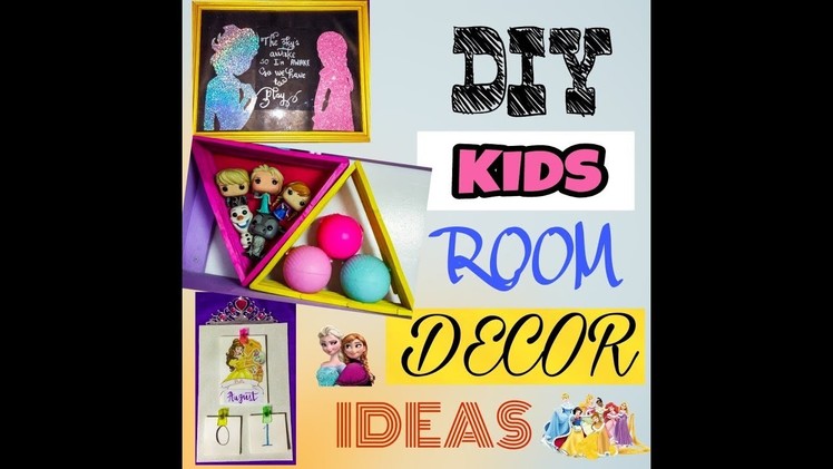 DIY ROOM DECOR 2018. 3 Easy & Cheap Room decor ideas for kids room. PHILIPPINES