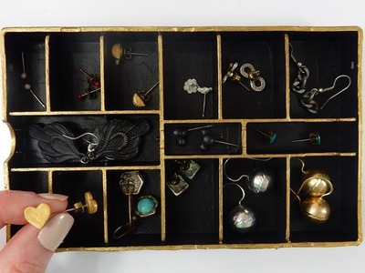 DIY Victorian Inspired Earring Holder