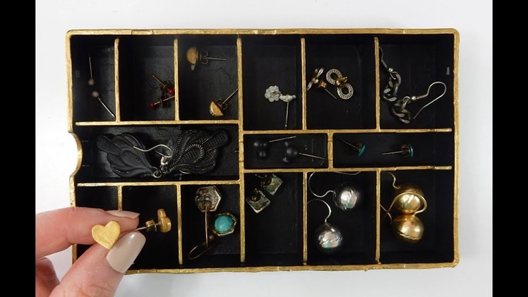 DIY Victorian Inspired Earring Holder