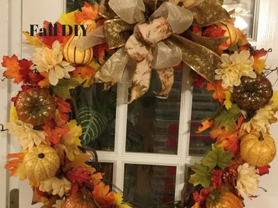 Fall Wreath DIY 2018