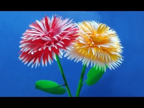 Flower stick 5 - How to make paper flower stick | DIY flower stick