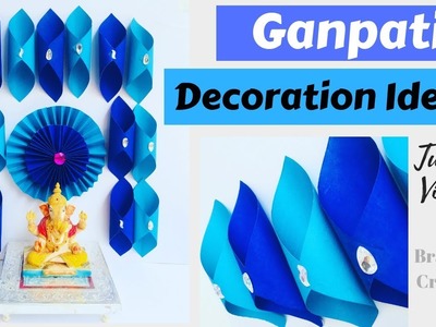 Ganpati Decoration Ideas | DIY Ganpati Decoration For Home