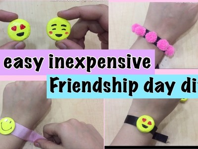 HAPPY FRIENDSHIP DAY || 4 easy diy last minute friendship bands ideas.bracelet.MISS CREATIVE