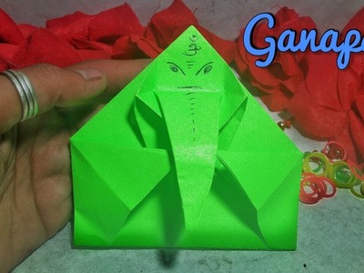 Art How To Ganapati Paper Art Origami Ganesh Papar Art