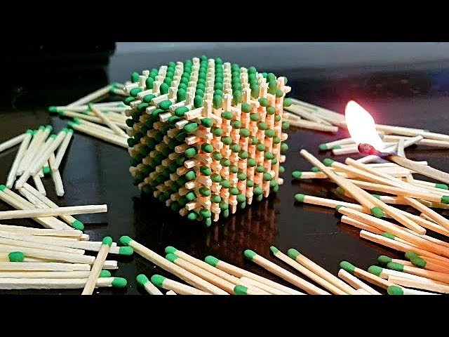 How to Make a Match Cube (DIY)