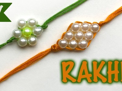 How To Make A Rakhi For Raksha Bandhan | DIY Simple Handmade Rakhi Ideas | Kreena Desai