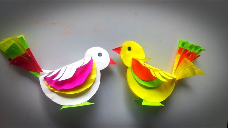 How to make paper birds crafts easy || make paper birds easy crafts | paper birds
