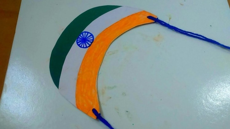 Indian Tricolor Cap||How to make indian tricolor cap||Independence day special hat||Kids craft idea