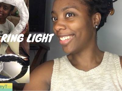 *NEW* Under $25 DIY Diva Ring Light (Tanieya's method)
