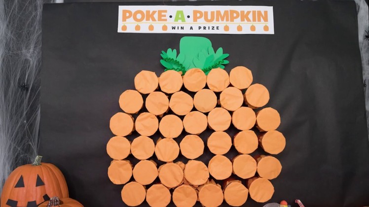 Poke-A-Pumpkin DIY Halloween Game