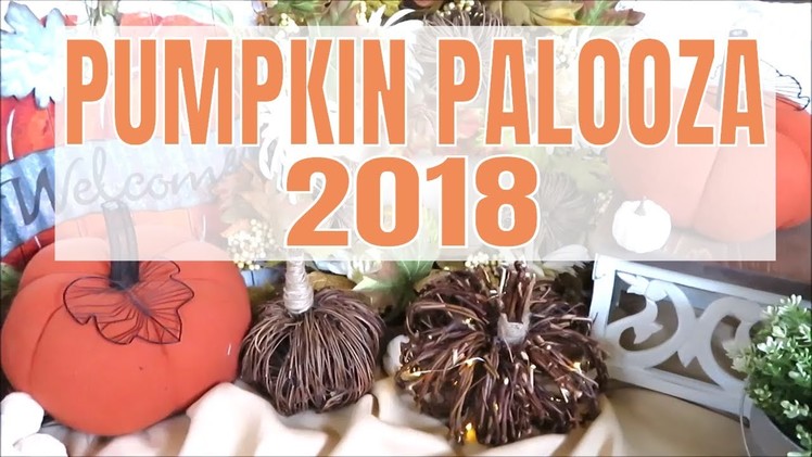 PUMPKIN PALOOZA 2018 | $5 Fall Decor DIY!