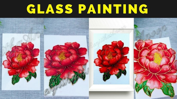 Quick and Easy Glass Painting. How to use vitrail glass paint. DIY