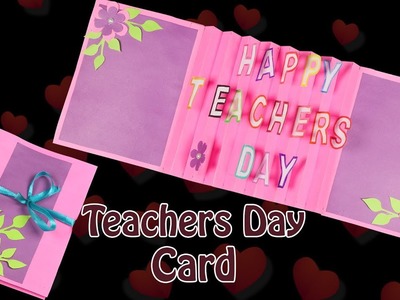 Teacher’s Day Card | Handmade Teachers Day card making idea | DIY Card