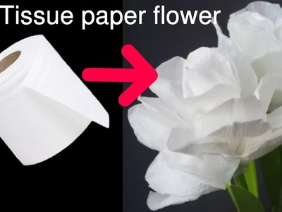 Toilet kagoj dhiye sundor ful toiry | Tissue paper flowers easy tutorials | DIY paper crafts