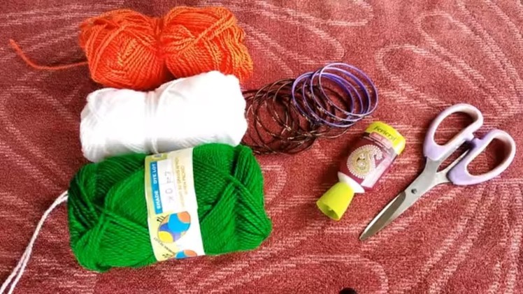 Awesome Woolen Craft ll Handmade Bangles ll Woolen Designer Bangles at home