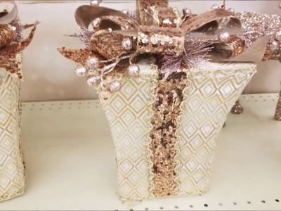 Big Lots Rose Gold Christmas Collection 2018