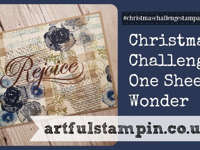 {Christmas Challenge Stampathon 2018 - One Sheet Wonder}