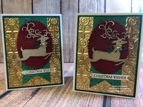 Dashing Deer Christmas Card Stampin' Up!