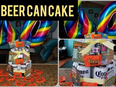 DIY BEER CAN CAKE | GIFT IDEAS FOR ANYONE!