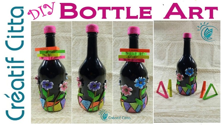DIY- Bottle Art