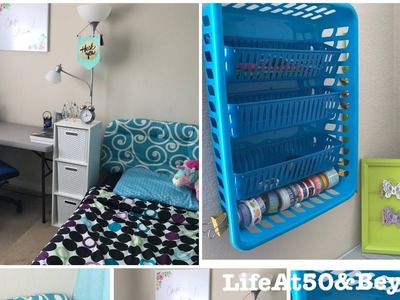 DIY Budget-friendly Small Space Solutions | Dorm Room | Spare Room| Studio Apartment Easy