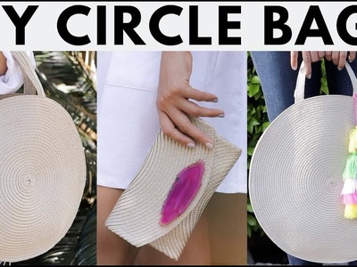 DIY Circle Bags