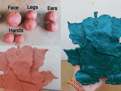 DIY-Clay Ganesha || Clay Ganpati Making for Ganesh chaturthi || Innovative Ganesh Making For Kids